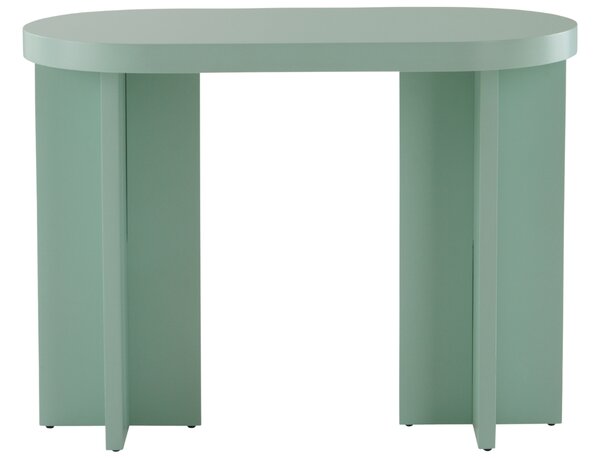 Jotex Zelený lakovaný psací stůl CRUZ MINI 100 x 50 cm