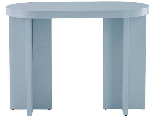 Jotex Světle modrý lakovaný psací stůl CRUZ MINI 100 x 50 cm