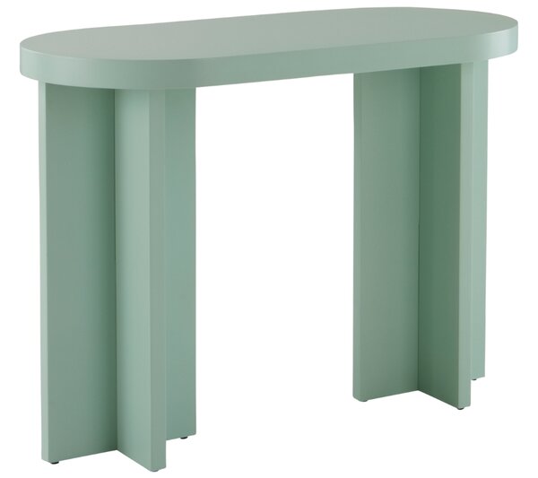 Jotex Zelený lakovaný psací stůl CRUZ MINI 100 x 50 cm