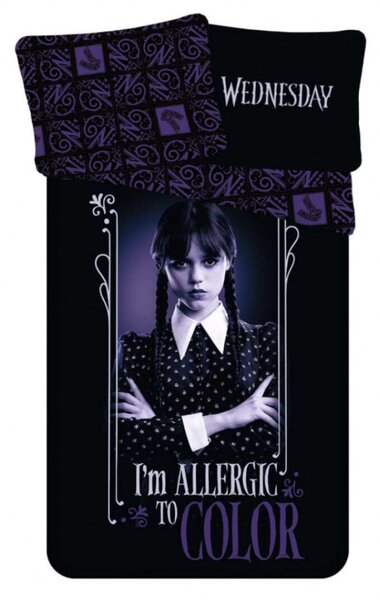 Povleceni Disney Wednesday 140x200cm + 90x70 cm Setino