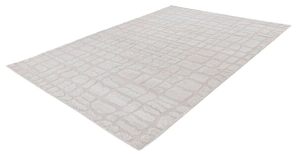 KOBEREC TKANÝ NA PLOCHO, 80/150 cm barvy stříbra Kayoom - Online Only koberce & rohožky, Online Only