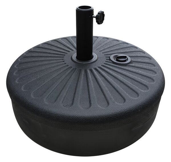 Podstavec pod slunečník Houseland Bixi 56 cm černý