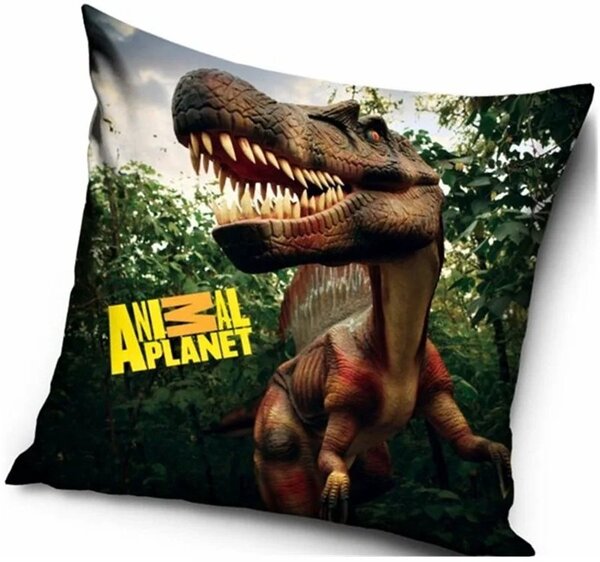 Polštář Animal Planet - Tyrannosaurus Rex - 40 x 40 cm