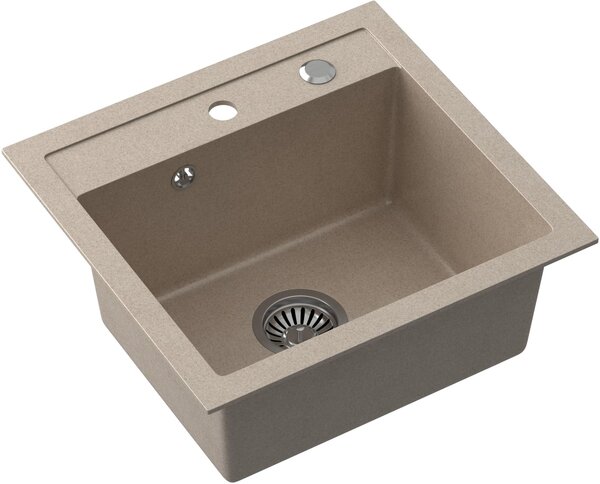 Quadron Johnny dřez graniteq 50x47 cm béžová HCQJ5047BEZK