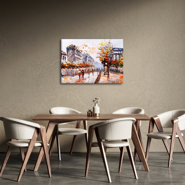 Obraz - Život ve městě (70x50 cm)