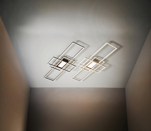 STROPNÍ LED SVÍTIDLO, 70/30/6,2 cm Novel - Stropní svítidla