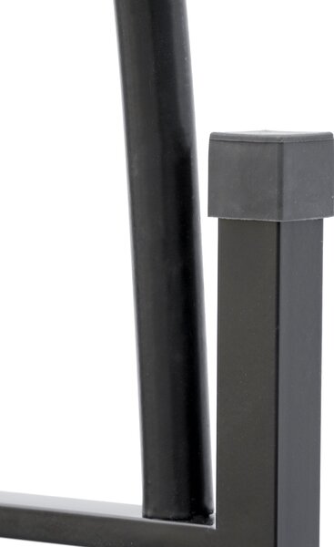 Zahradní oblouk Outsunny pro popínavé rostliny, kovový zahradní oblouk pro dekorace a akce, 157x40x223cm, černý | Aosom