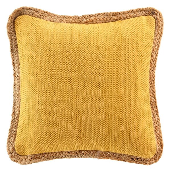 Dekorační polštář s příměsí juty 45x45 cm Akina – douceur d'intérieur