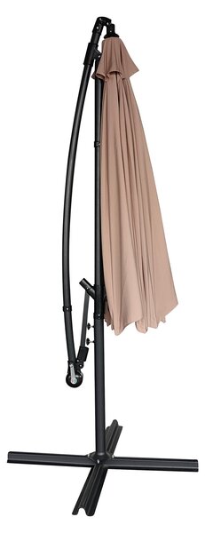 Zahradní slunečník Houseland Zynex 300 cm světle hnědý