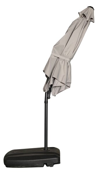 Zahradní slunečník Houseland Zylo 300 cm světle šedý