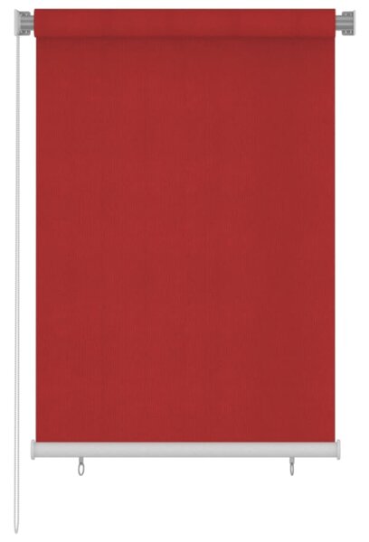 Venkovní roleta 100 x 140 cm červená HDPE
