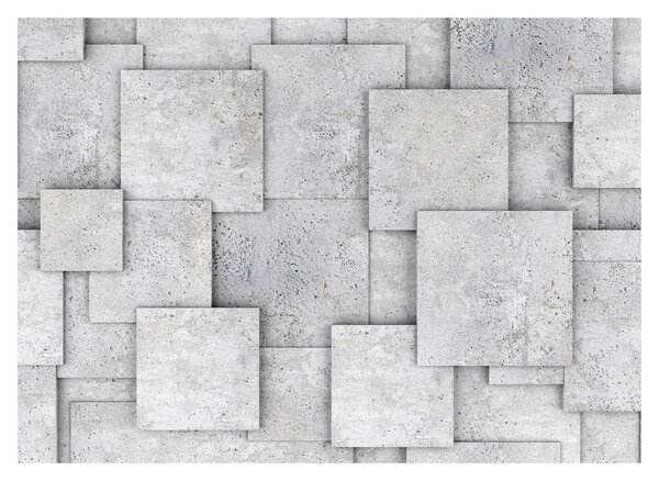 Obraz - Abstrakce betonových kachliček (70x50 cm)