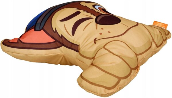 Tvarovaný 3D polštář Tlapková patrola - Paw Patrol - motiv Chase - 36 x 40 cm