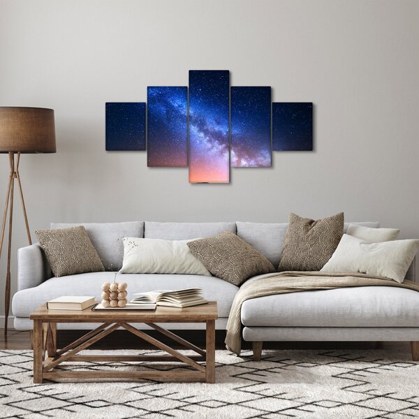 Obraz - Noční krásy hvěžd (125x70 cm)
