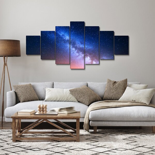 Obraz - Noční krásy hvěžd (210x100 cm)