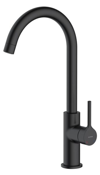 Oltens Skafta kuchyňská baterie stojící černá mat 35206300