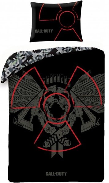 Bavlněné ložní povlečení Call of Duty - motiv Nuclear - 100% bavlna - 70 x 90 cm + 140 x 200 cm