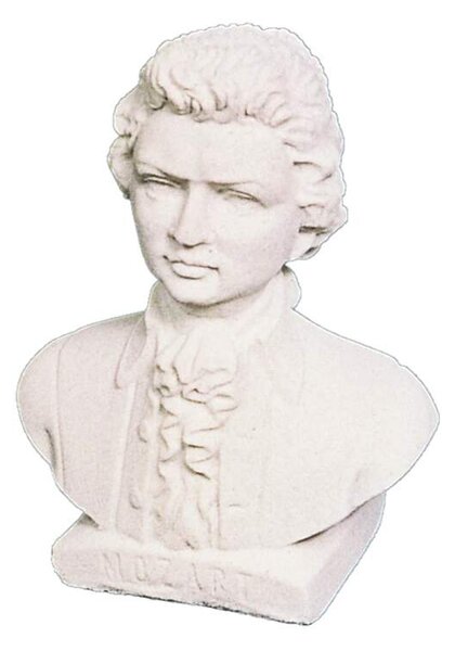 Malá busta Wolfganga Amadea Mozarta