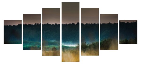 Obraz - Horská krajina (210x100 cm)