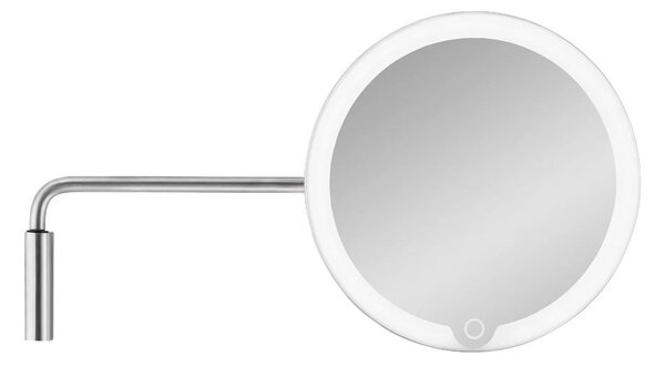 Nástěnné kosmetické zvětšovací zrcadlo s osvětlením (5x) ø 20 cm MODO – Blomus