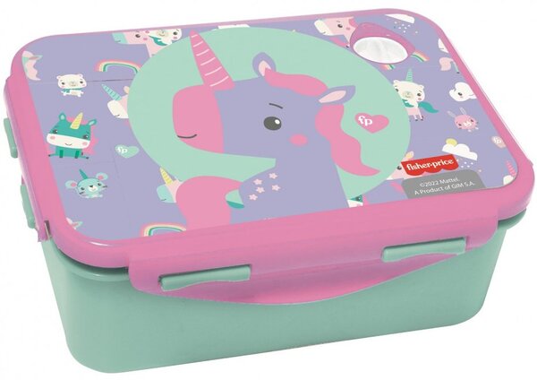 Box na svačinu Fisher-Price s jednorožcem