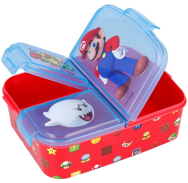 Multibox na svačinu Super Mario se 3 přihrádkami