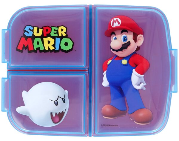 Multibox na svačinu Super Mario se 3 přihrádkami