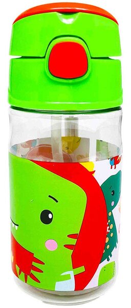 Plastová láhev na pití Fisher-Price s dinosaurem - 350 ml