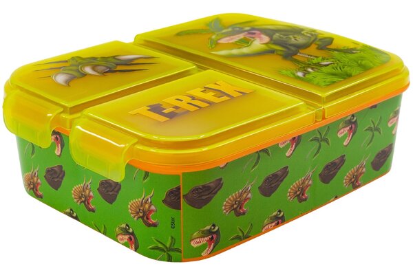 Multibox na svačinu Tyranosaurus Rex se 3 přihrádkami
