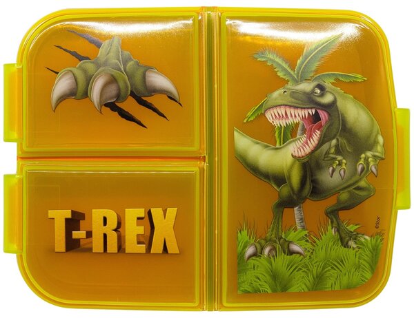 Multibox na svačinu Tyranosaurus Rex se 3 přihrádkami