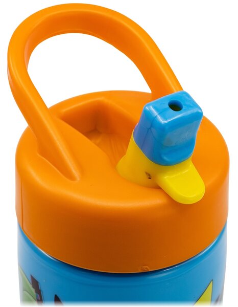 Sportovní láhev na pití Pokémon s brčkem - 410 ml