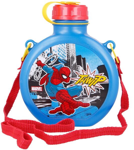 Dětská plastová čutora na pití Spiderman - MARVEL - 670 ml