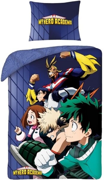 Ložní povlečení Moje hrdinská akademie - My hero academia - 100% bavlna - 70 x 90 cm + 140 x 200 cm