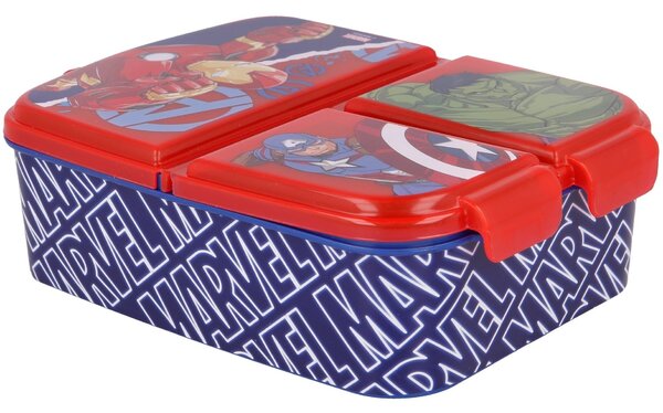 Multibox na svačinu MARVEL - Avengers se 3 přihrádkami