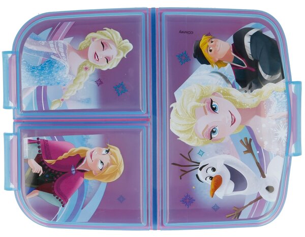 Multibox na svačinu Ledové království - Frozen se 3 přihrádkami