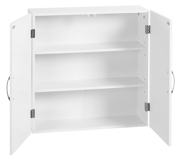 SONGMICS Nástěnná koupelnová skříňka Vasagle Hefry bílá