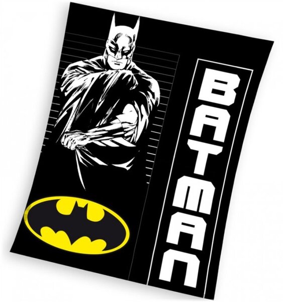 Coral fleece deka Batman - motiv Strážce noci - 130 x 170 cm