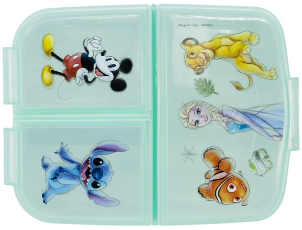 Multibox na svačinu 100 let Disney se 3 přihrádkami