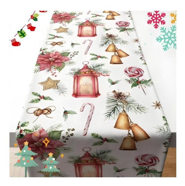 Běhoun na stůl s vánočním motivem 45x140 cm Merry Christmas – Mila Home