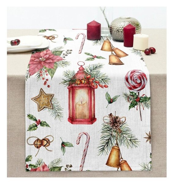 Běhoun na stůl s vánočním motivem 45x140 cm Merry Christmas – Mila Home