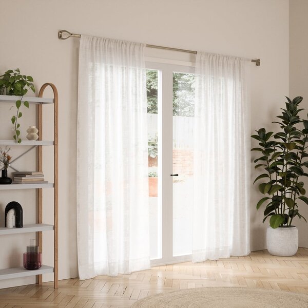 Roztažitelná garnýž z nerezové oceli 107 - 305 cm Loop – Umbra