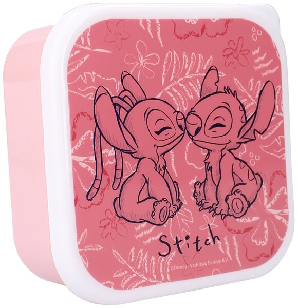 Svačinové boxy Lilo a Stitch - sada 3 ks