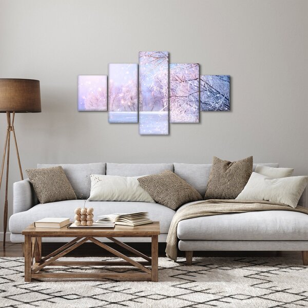 Obraz - Mrazivá zima (125x70 cm)