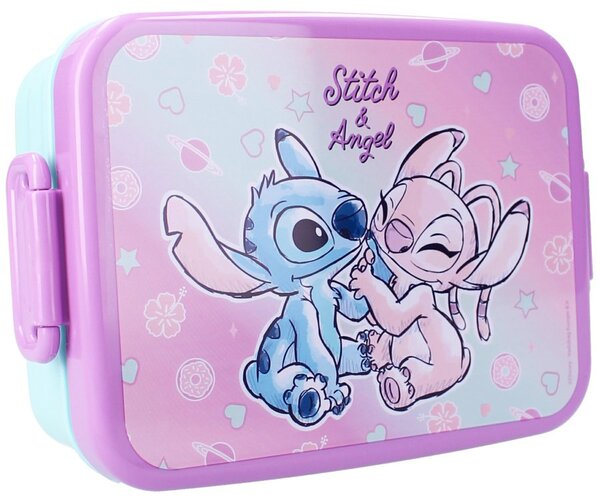 Box na svačinu Lilo & Stitch - odolný plast bez obsahu BPA, ideální do školy i na výlety