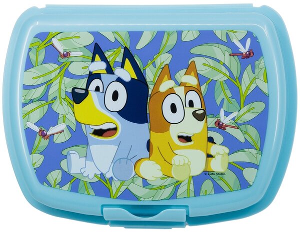 Box na svačinu Bluey s klipsou