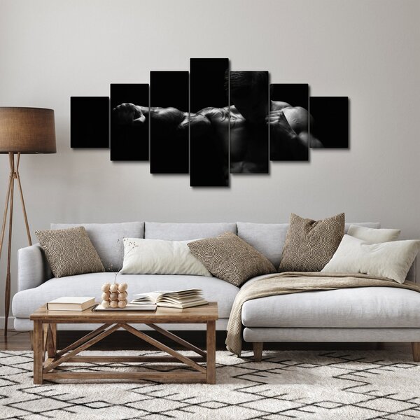 Obraz - Úder pěstí (210x100 cm)