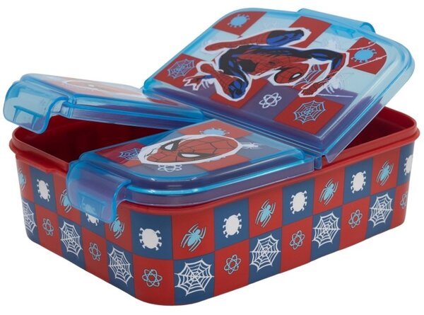 Multibox na svačinu Spiderman Arachnid se 3 přihrádkami