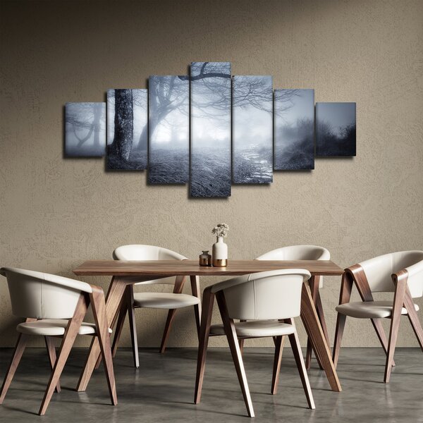 Obraz - Cesta v mlze (210x100 cm)