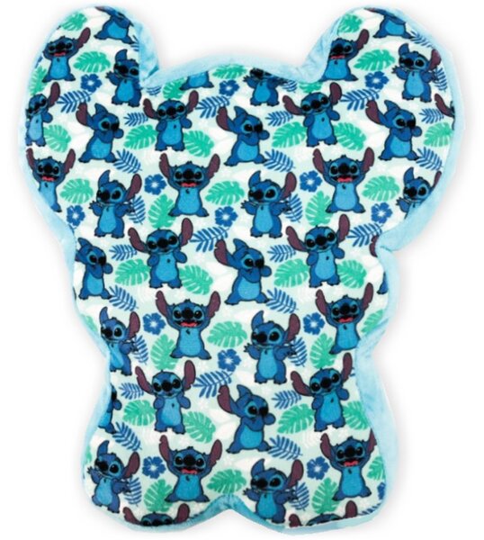 Tvarovaný polštář Lilo & Stitch - motiv Stitch - 25 x 30 cm