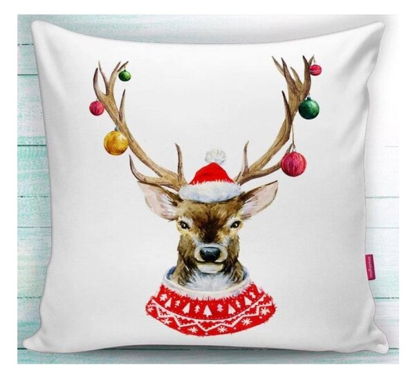 Povlaky na polštáře v sadě 2 ks s vánočním motivem 43x43 cm Merry Christmas – Mila Home